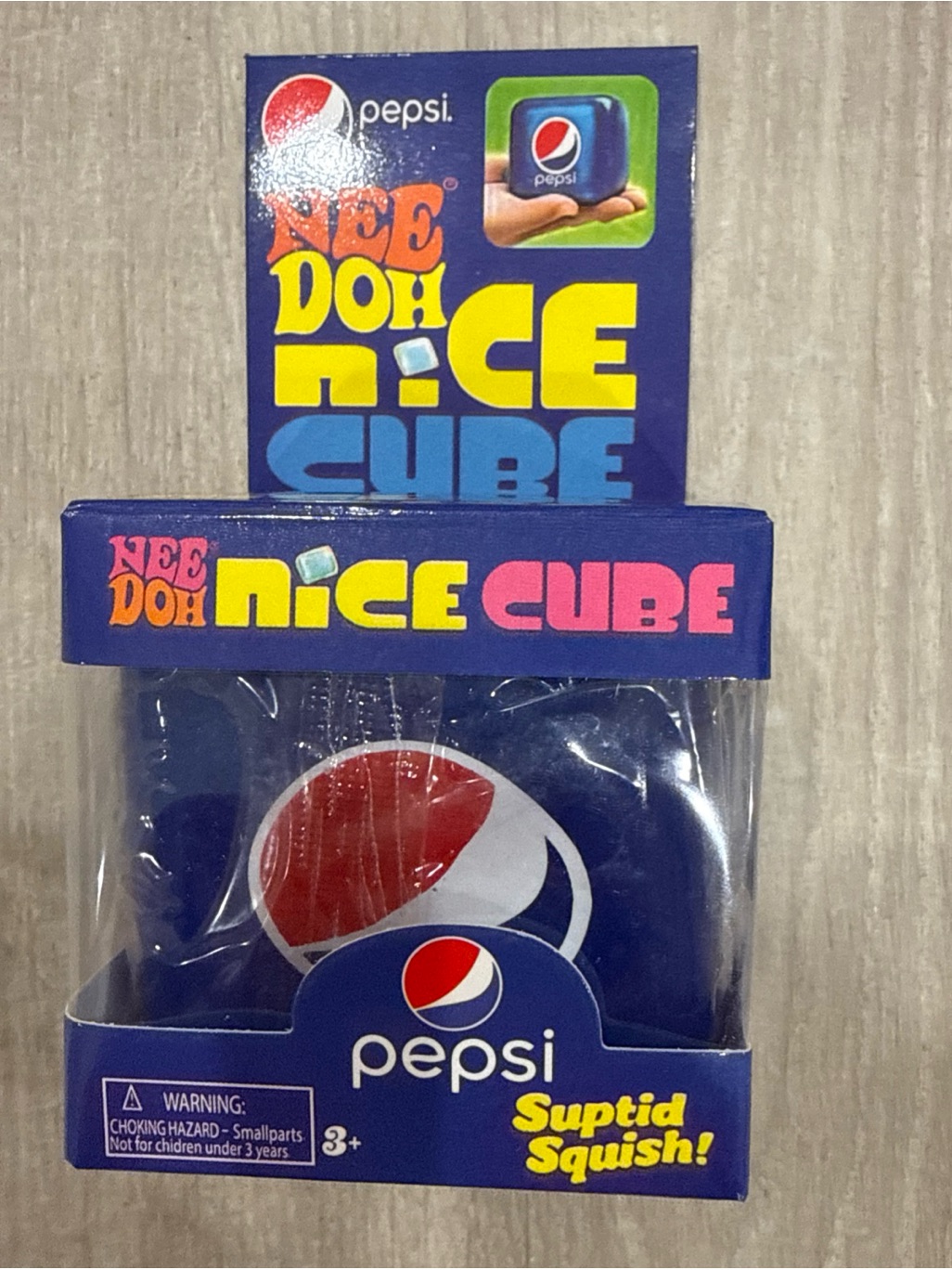 Pepsi Squishy Cube